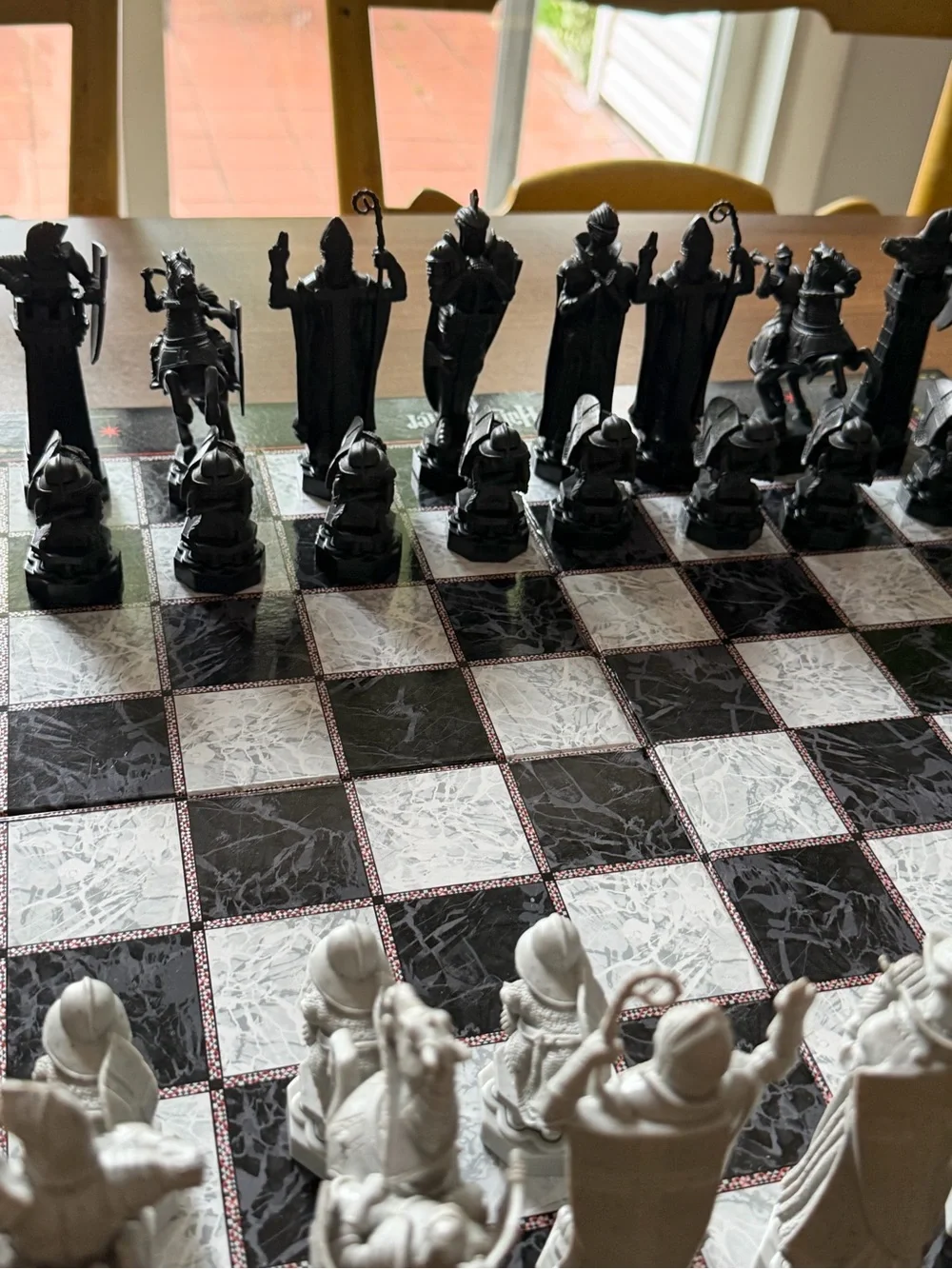 Harry Potter Wizard Chess Set Noble Collection